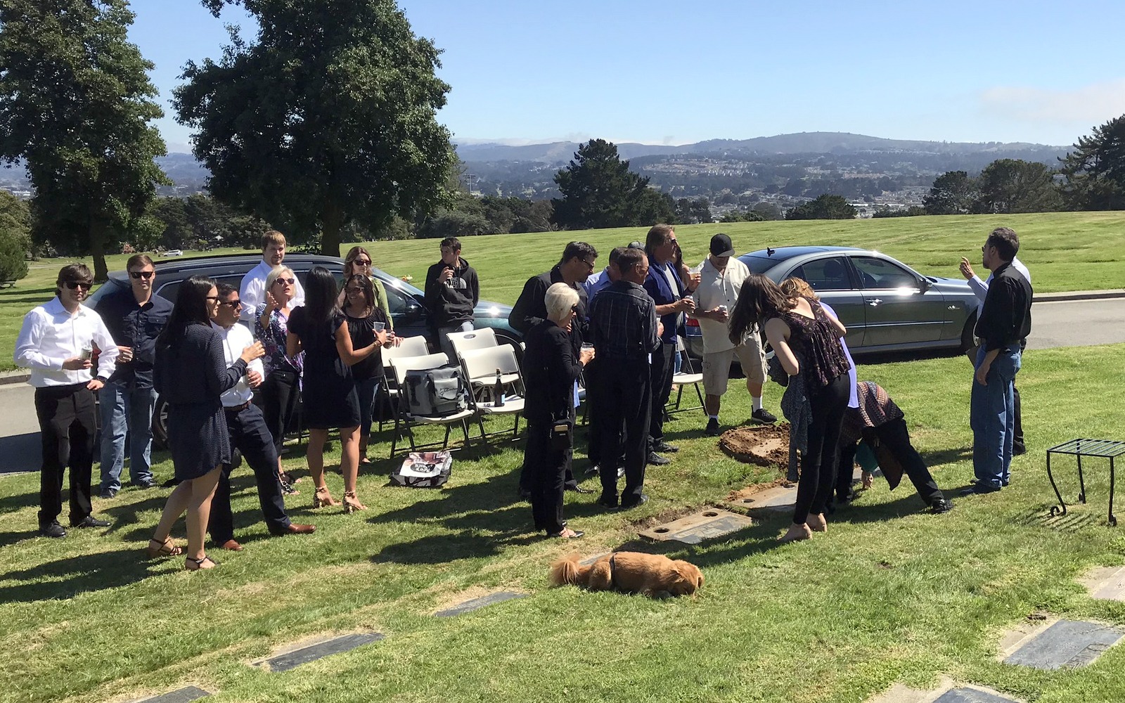 Gathering at the Gravesite